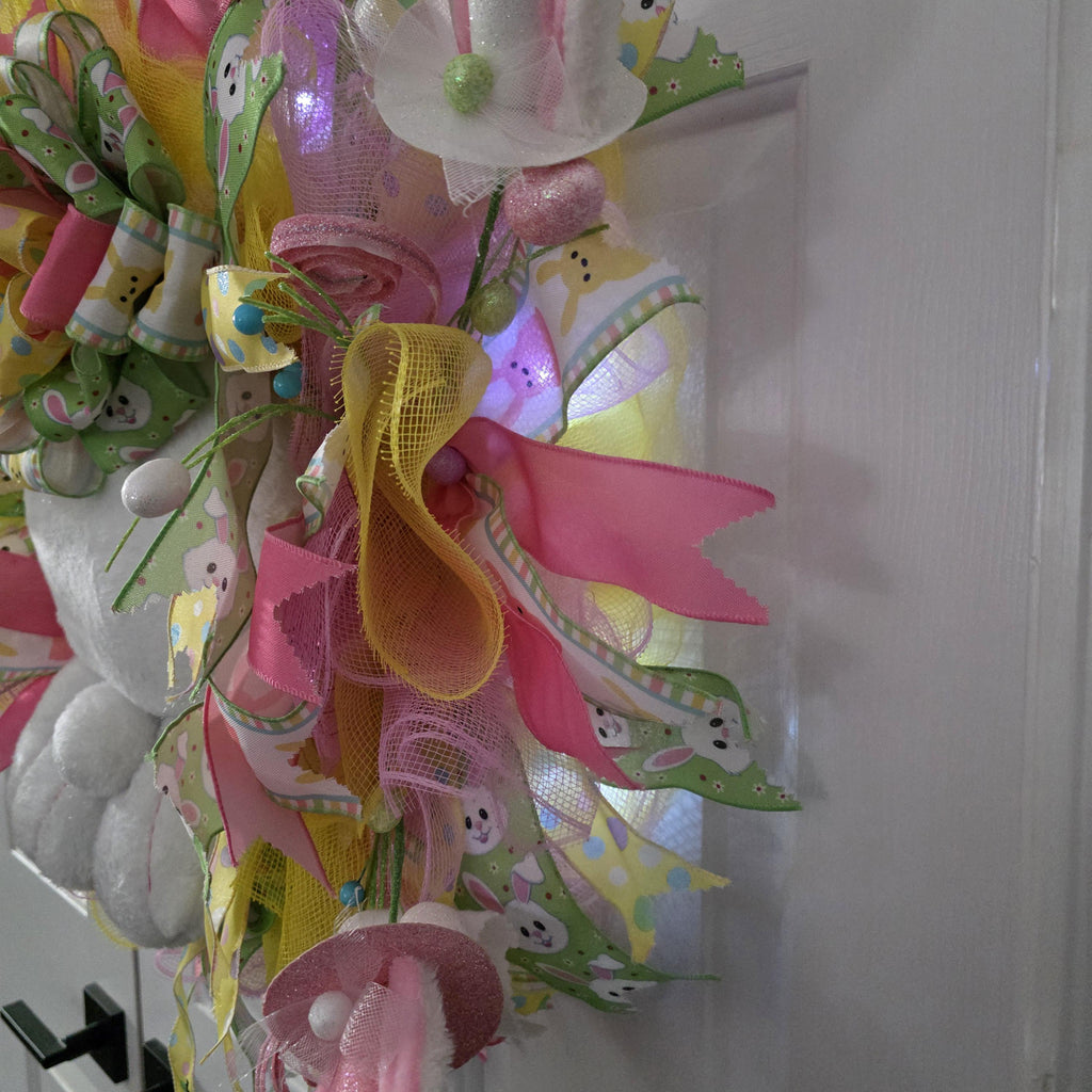 Bunny Butt Easter Wreath