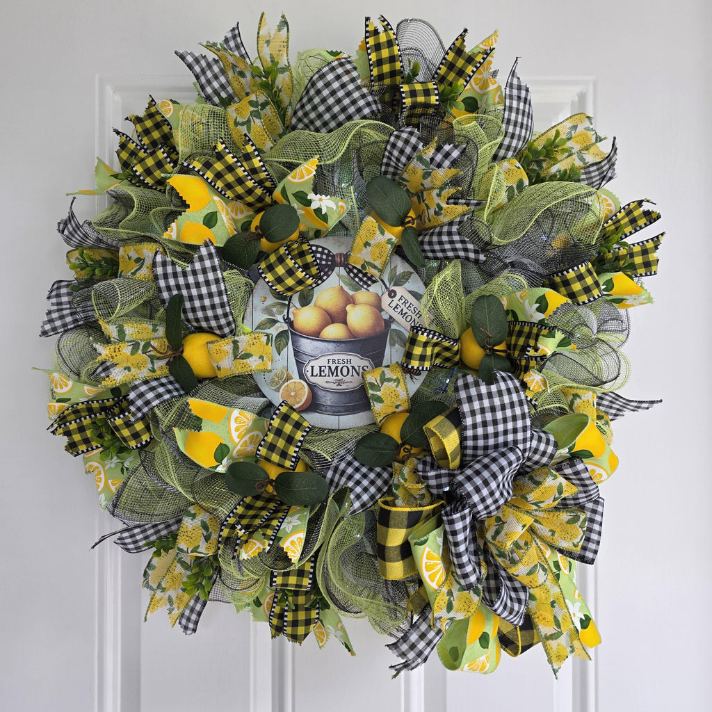 Lemon Wreath