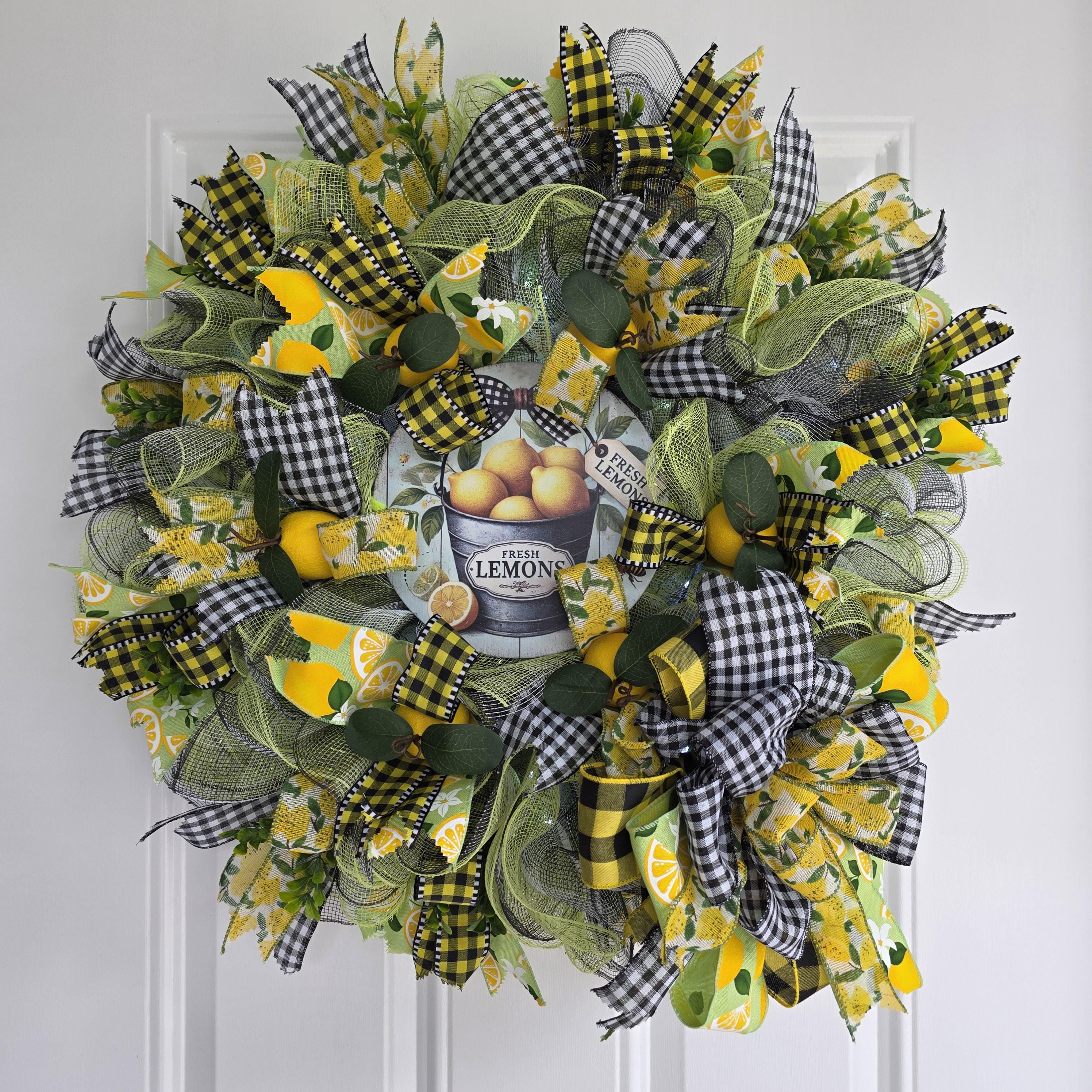 Lemon Wreath