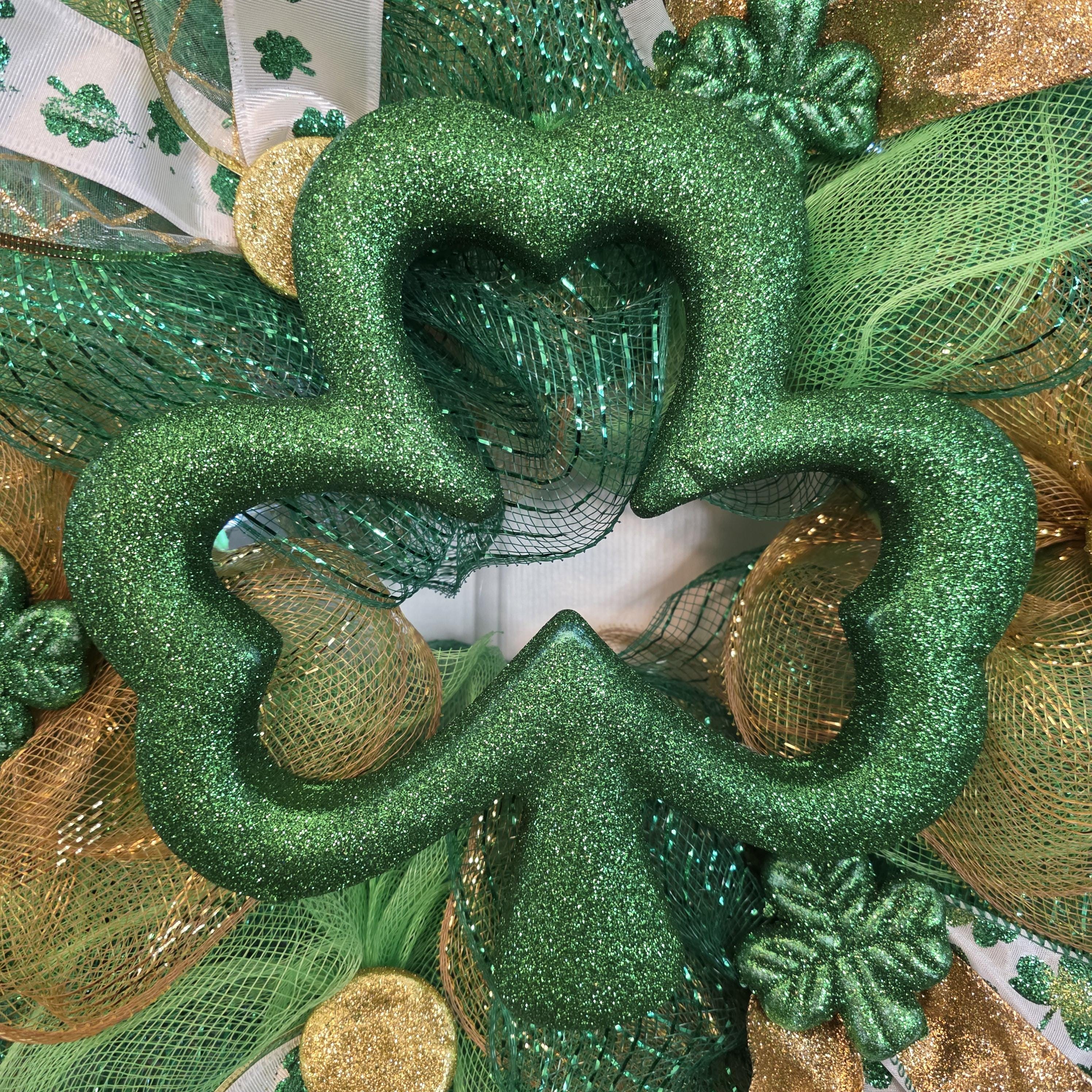 Shamrock Wreath