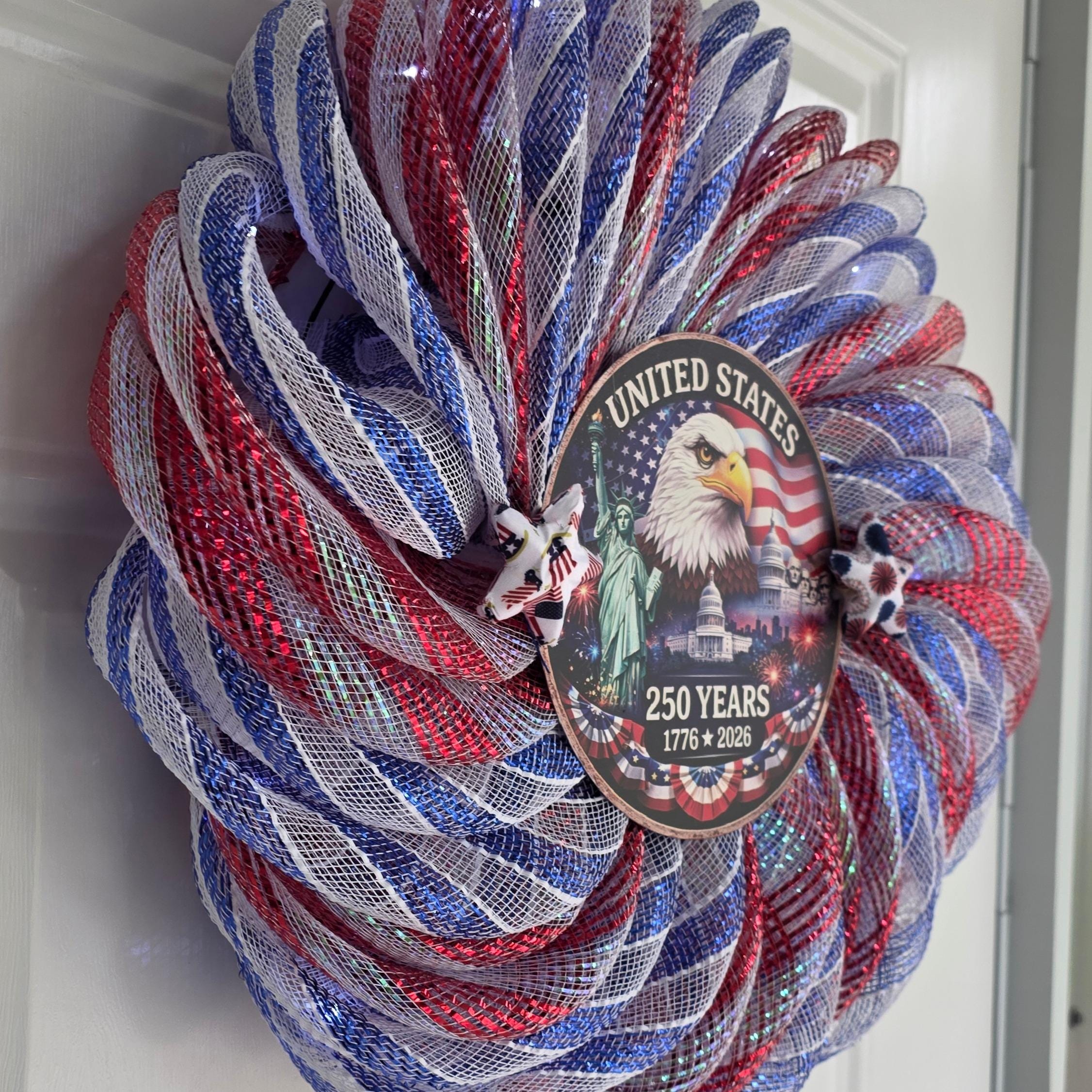 Americana Patriotic Wreath