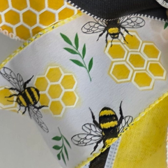 Bee Happy Door Swag