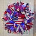Patriotic Heart Wreath