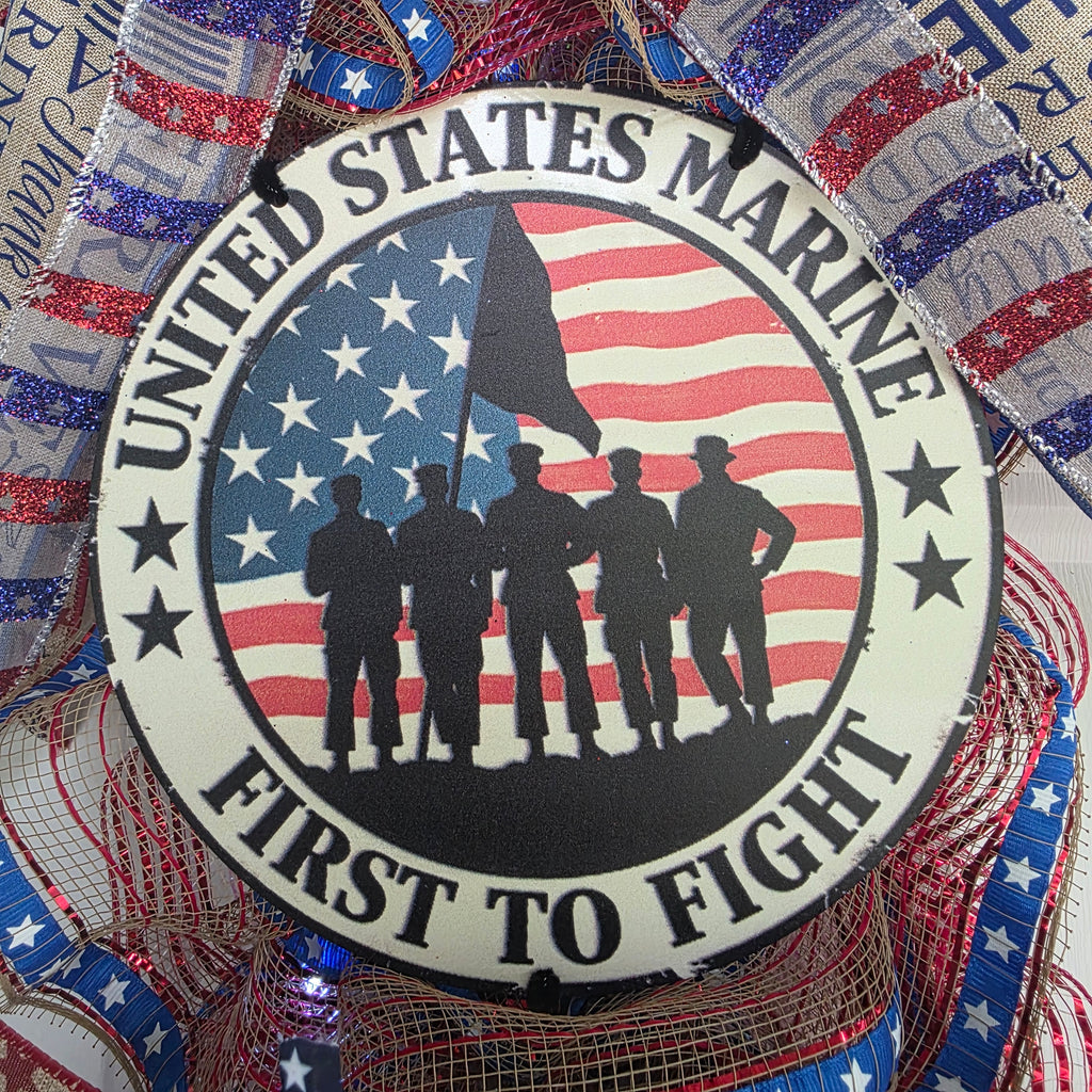 Patriotic Military Swag – First to Fight