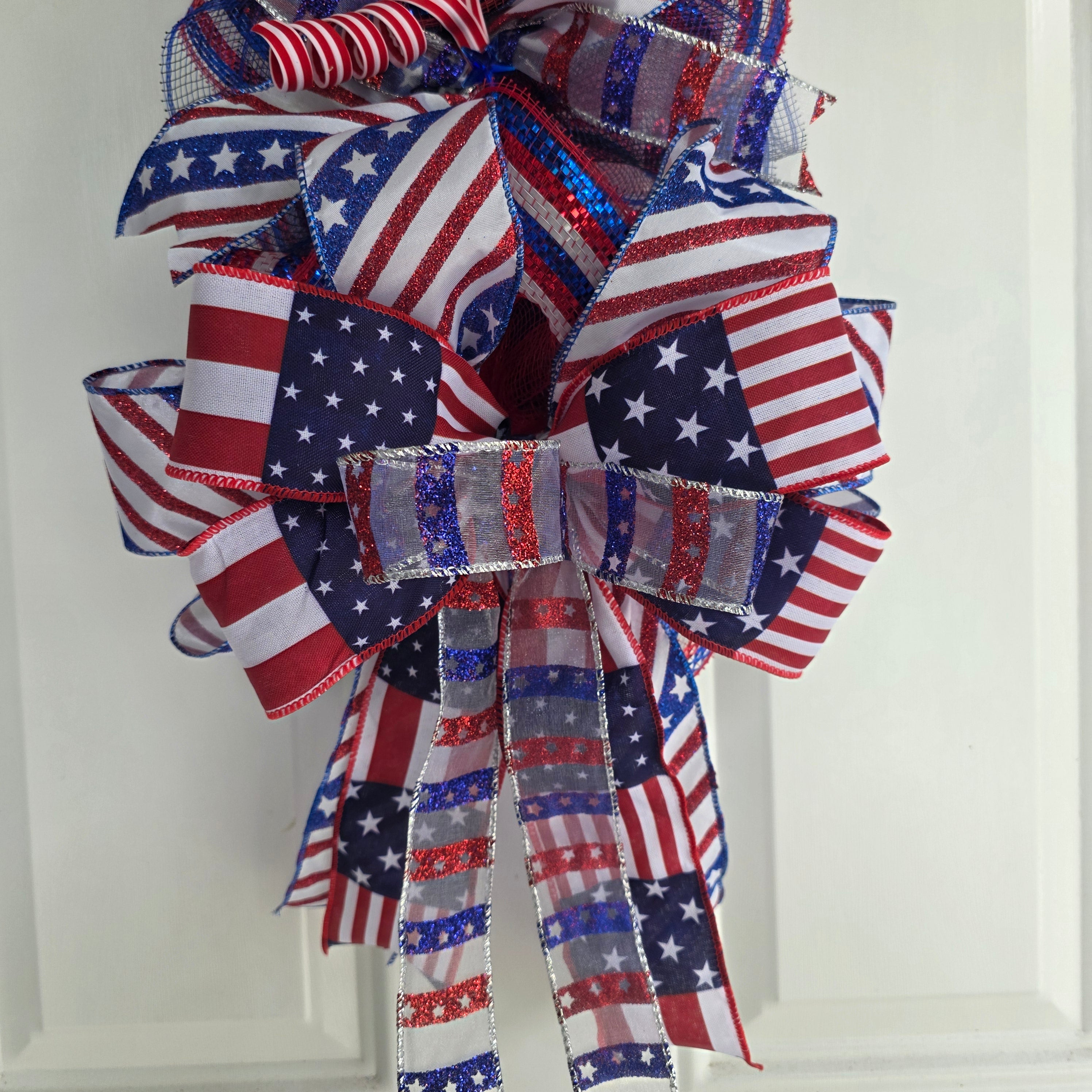 Eagle Patriotic Door Swag