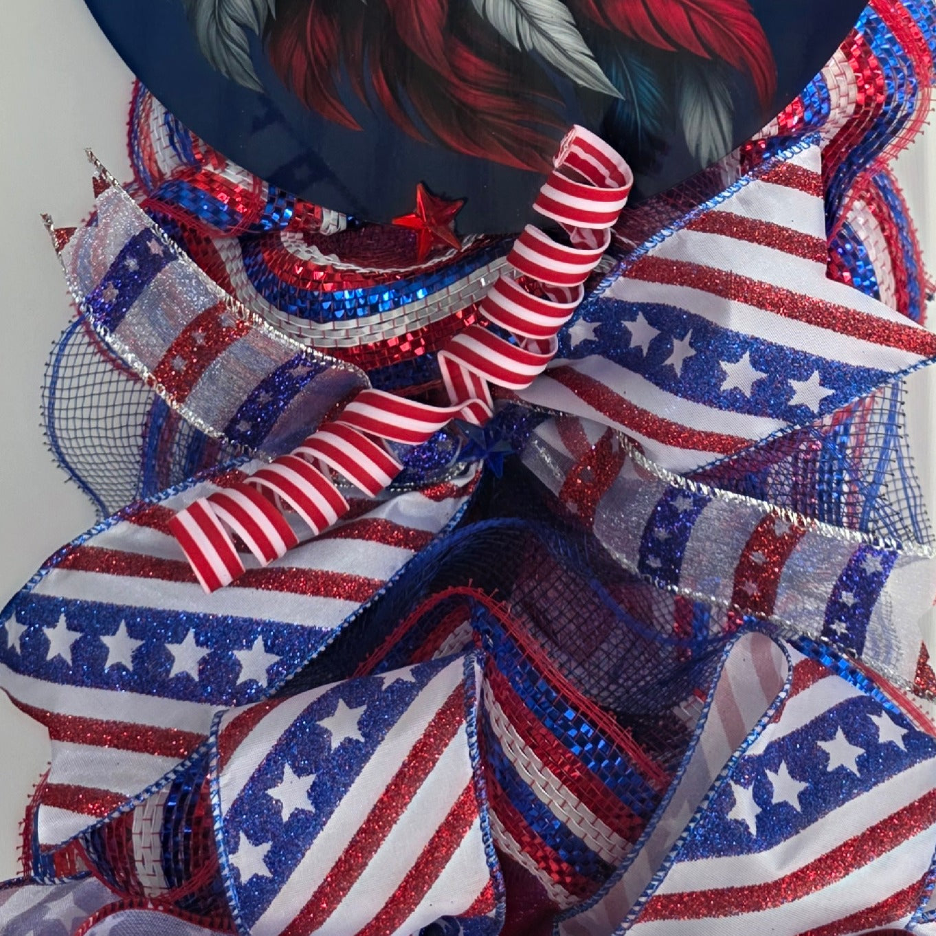 Eagle Patriotic Door Swag