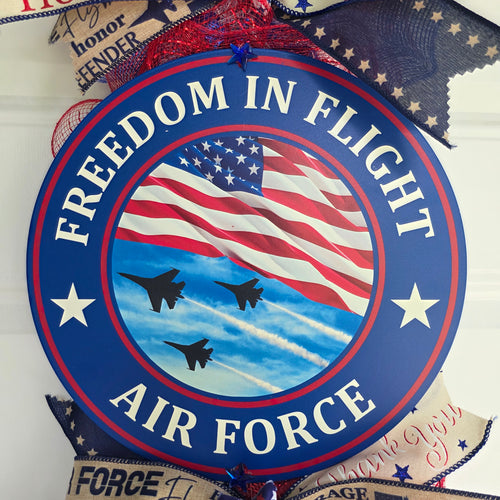 Air Force Wreath -  Freedom in Flight
