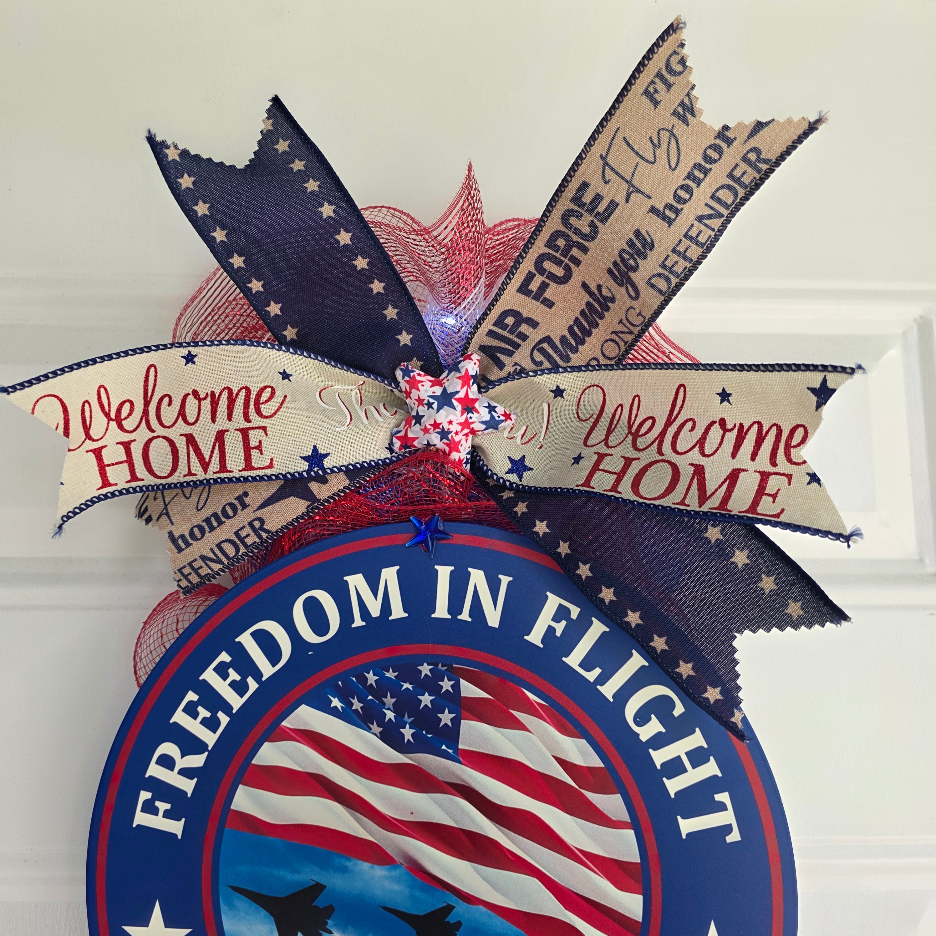 Air Force Wreath -  Freedom in Flight