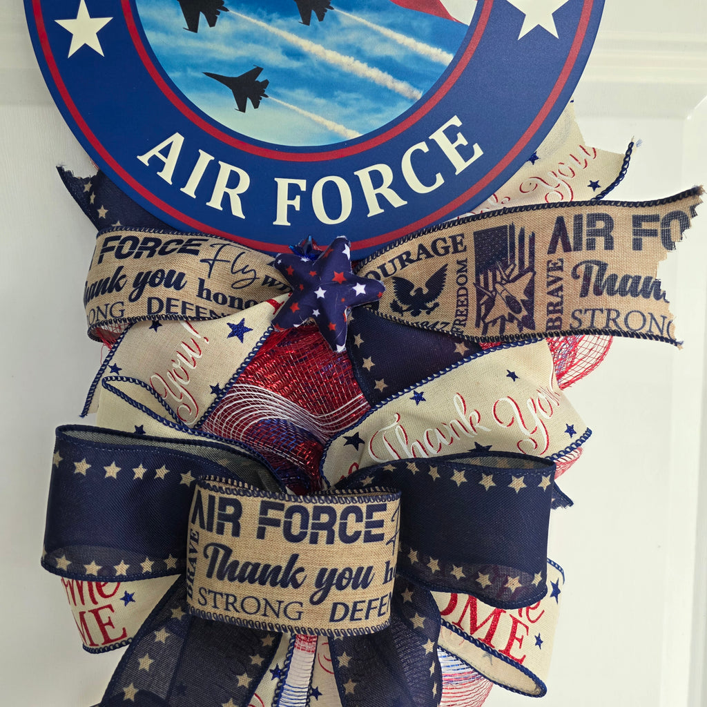 Air Force Wreath -  Freedom in Flight