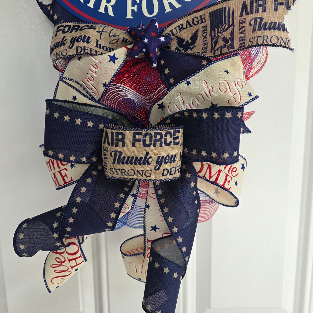 Air Force Wreath -  Freedom in Flight