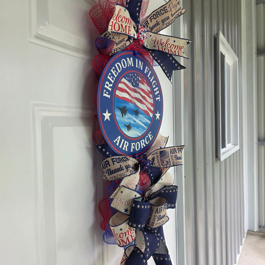 Air Force Wreath -  Freedom in Flight