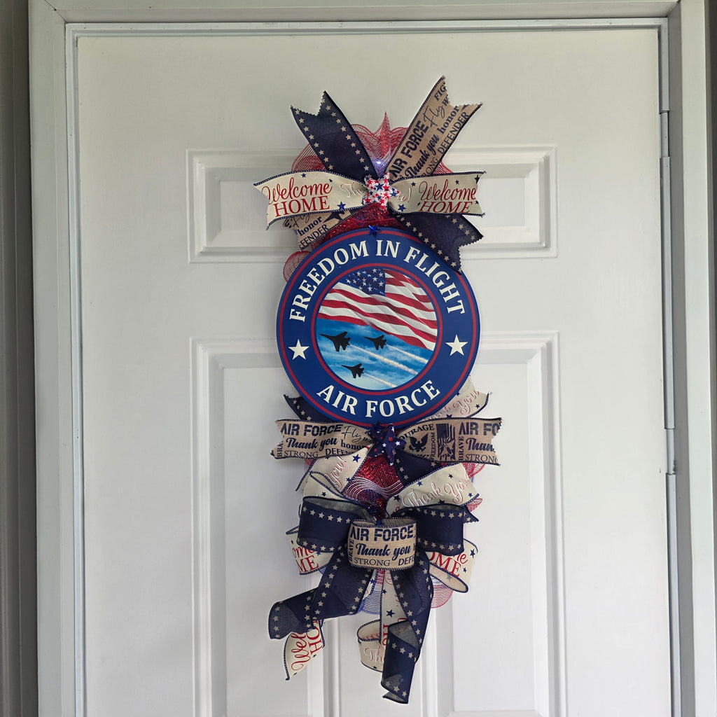Air Force Wreath -  Freedom in Flight