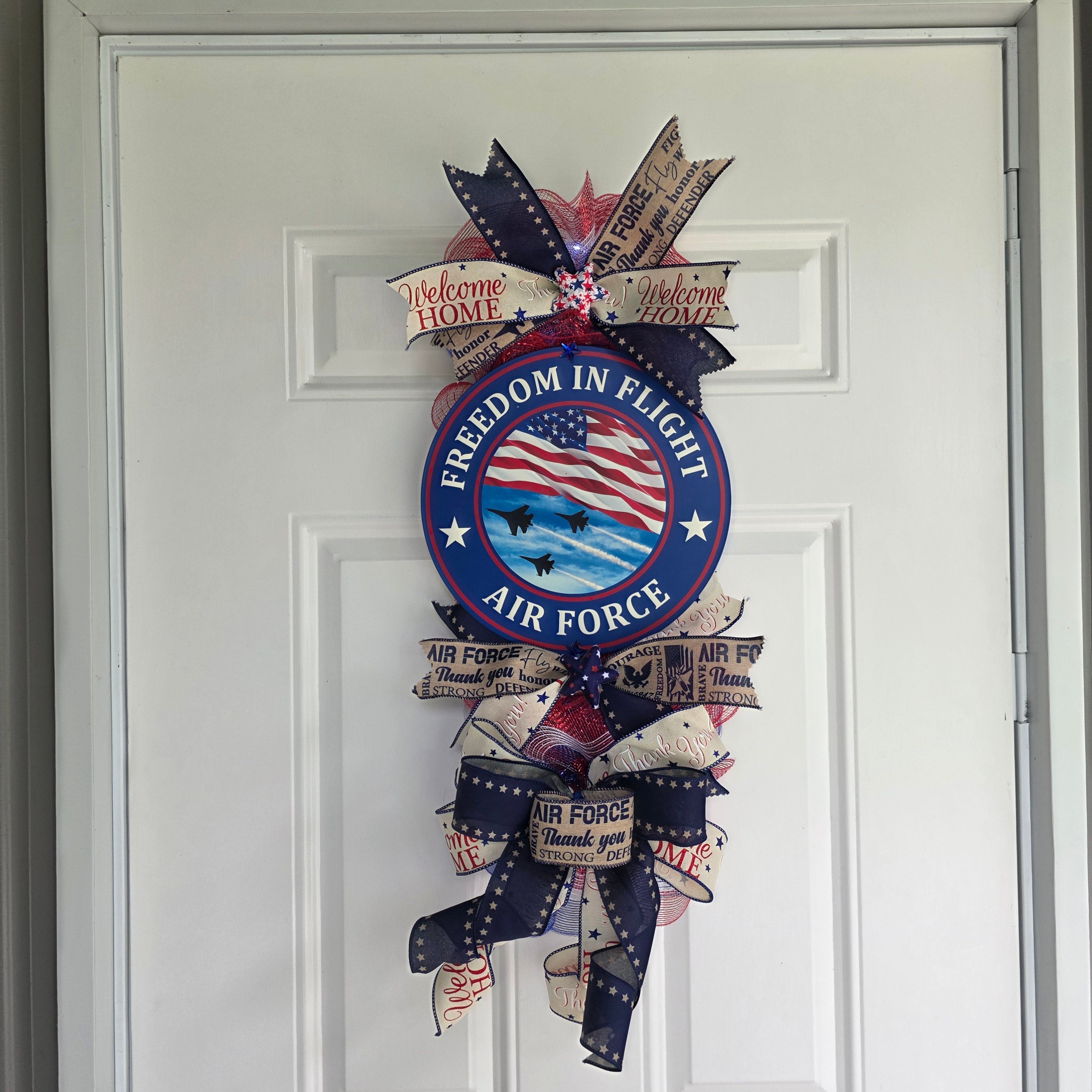 Air Force Wreath -  Freedom in Flight