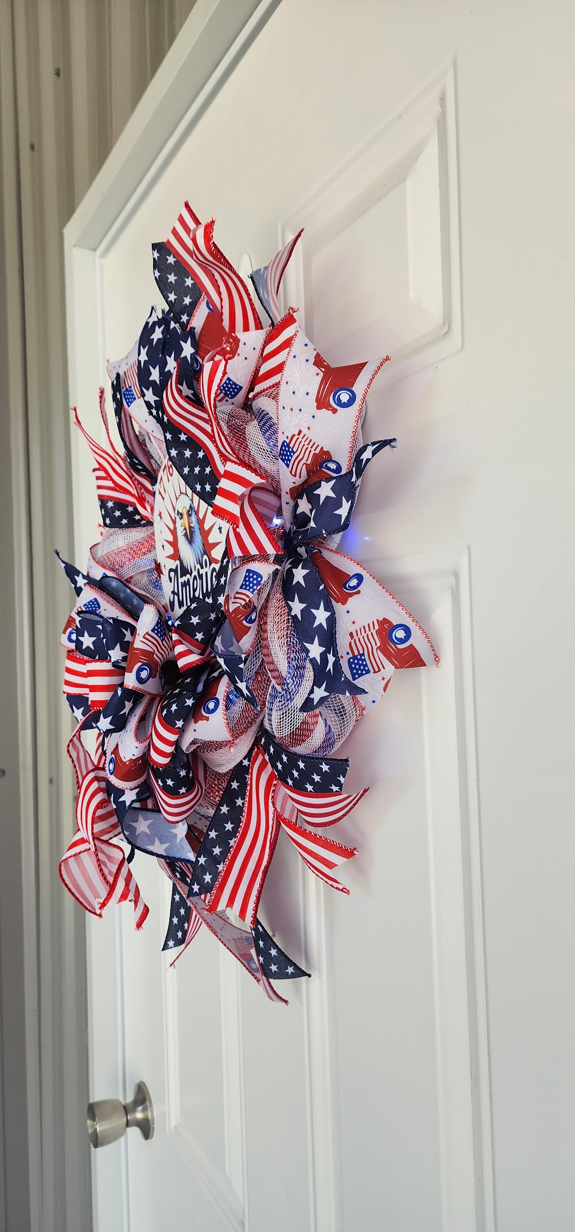 America 250 Years of Freedom Patriotic Wreath
