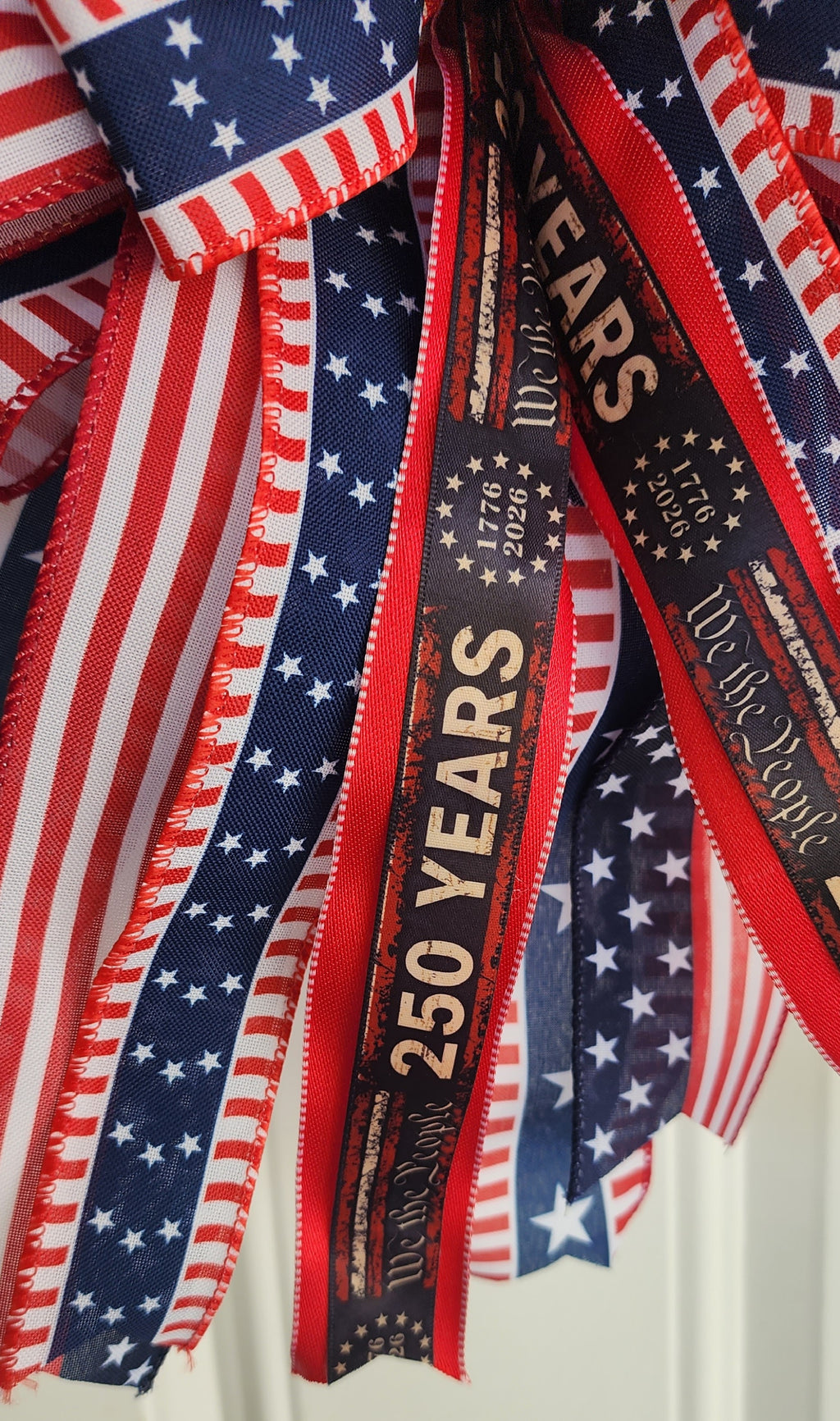 Patriotic Eagle Wreath — 250 Years America 1776–2026