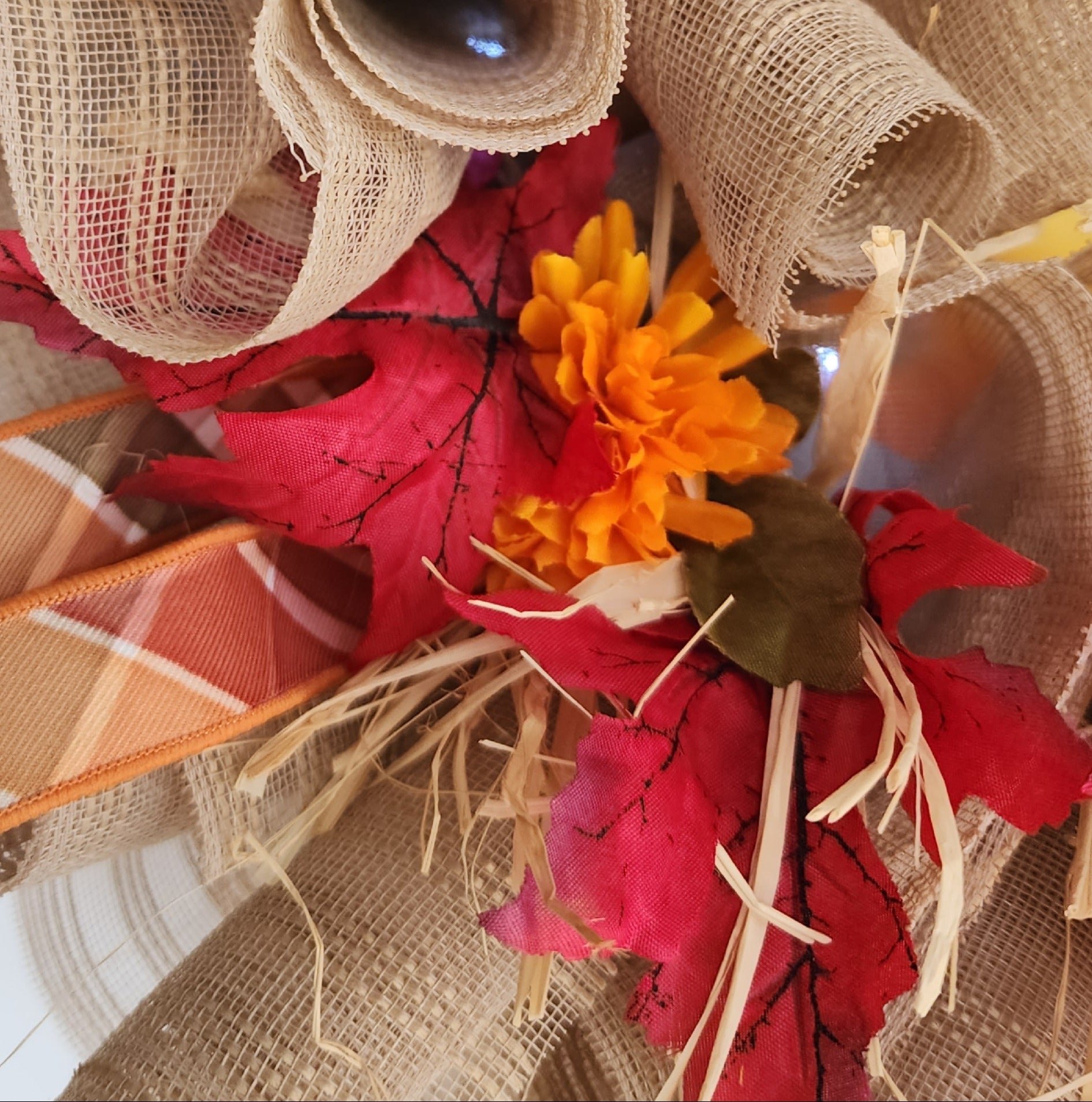 Full wreath detail close-up