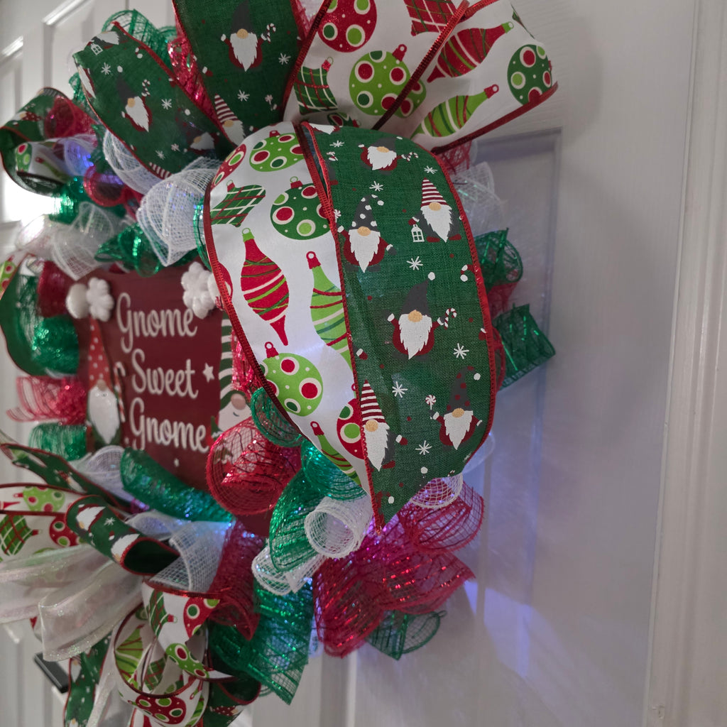 Bow and ribbon close-up