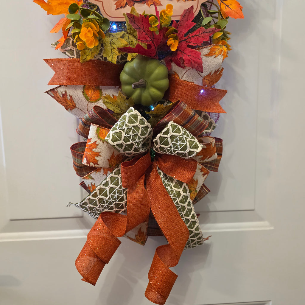 Fall swag detail photo 2