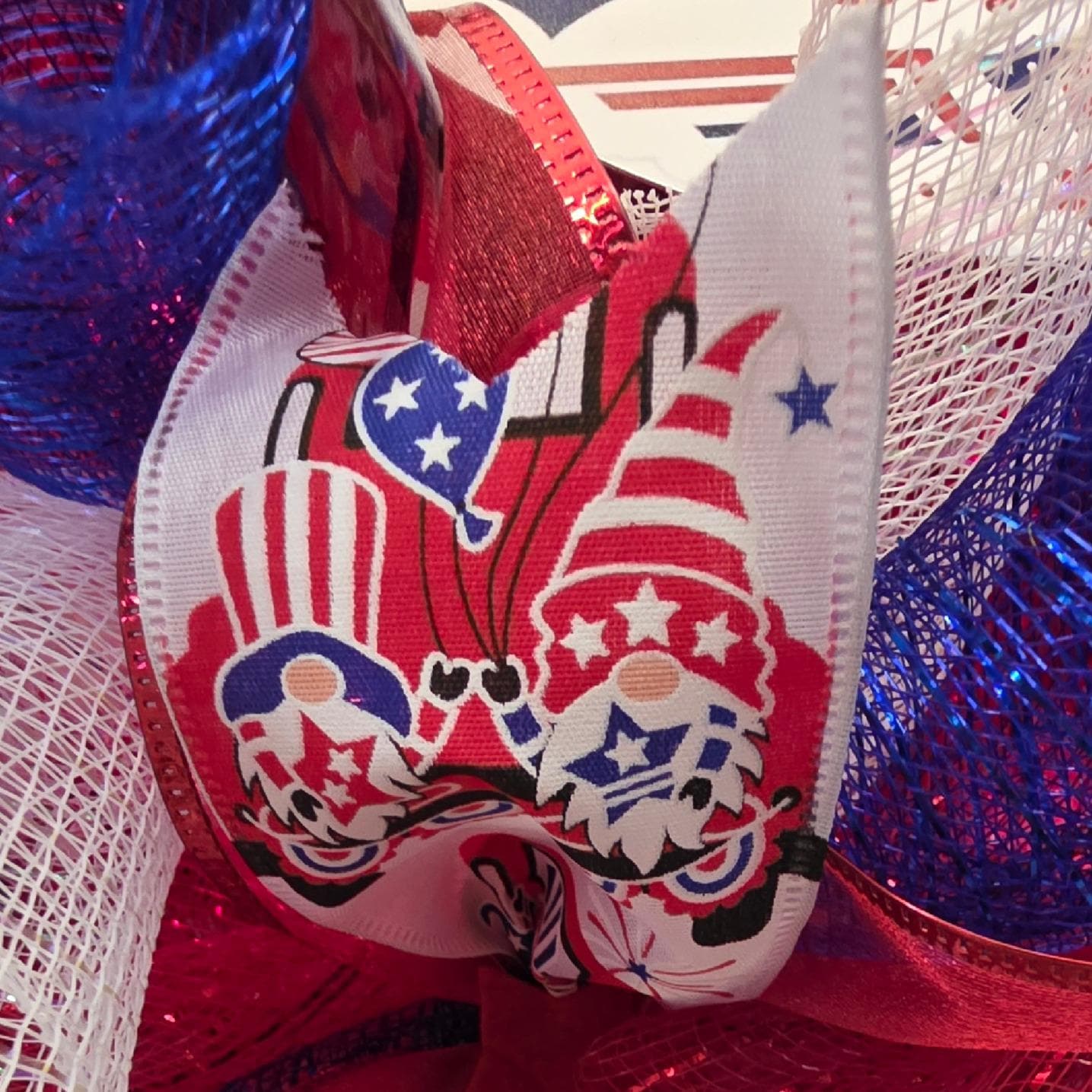 Patriotic Eagle Wreath