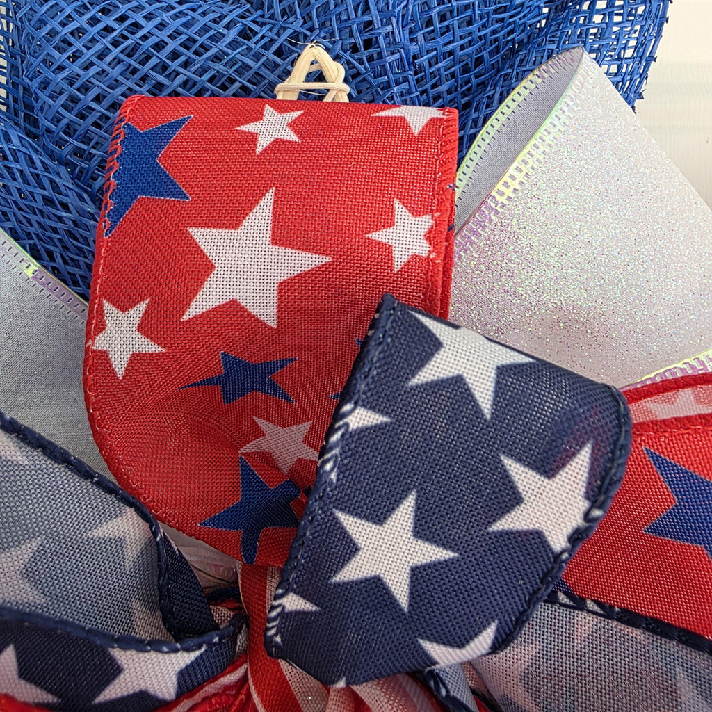 Patriotic Cross Wreath