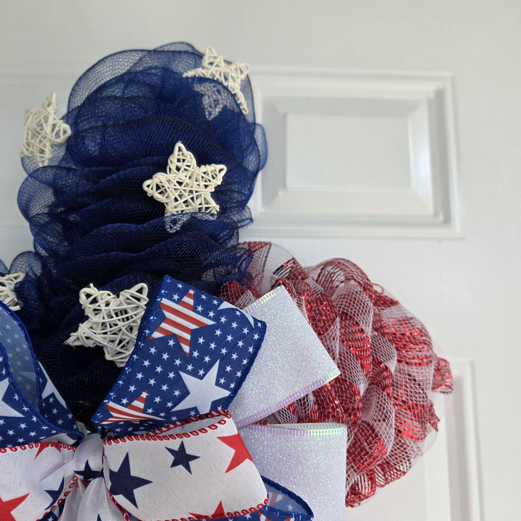 Americana Cross Wreath