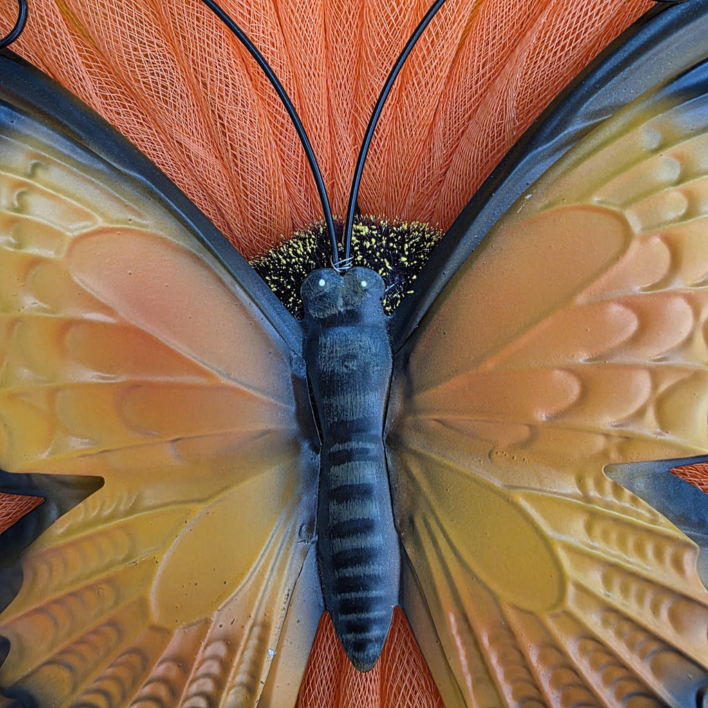 Monarch Butterfly Wreath