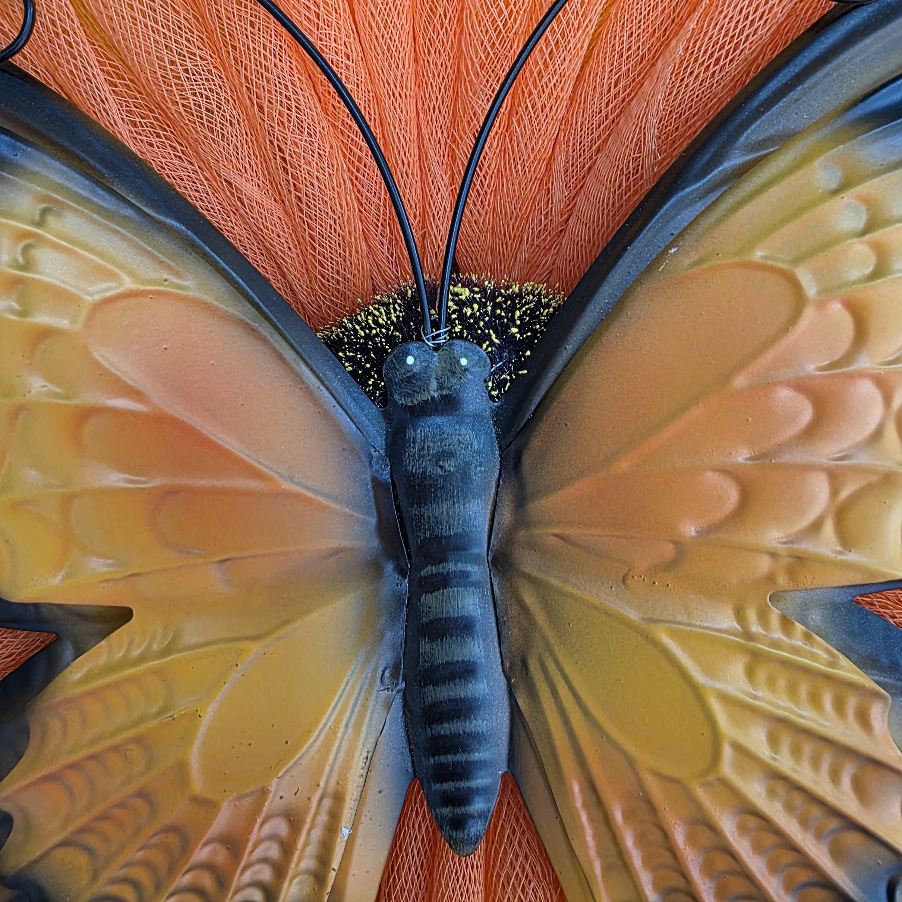 Monarch Butterfly Wreath