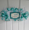 Christian Faith Door Swag