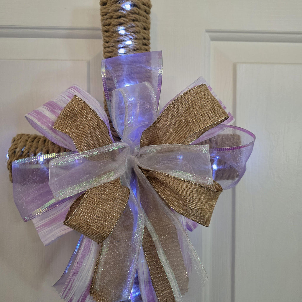 Rope Cross Door Hanger