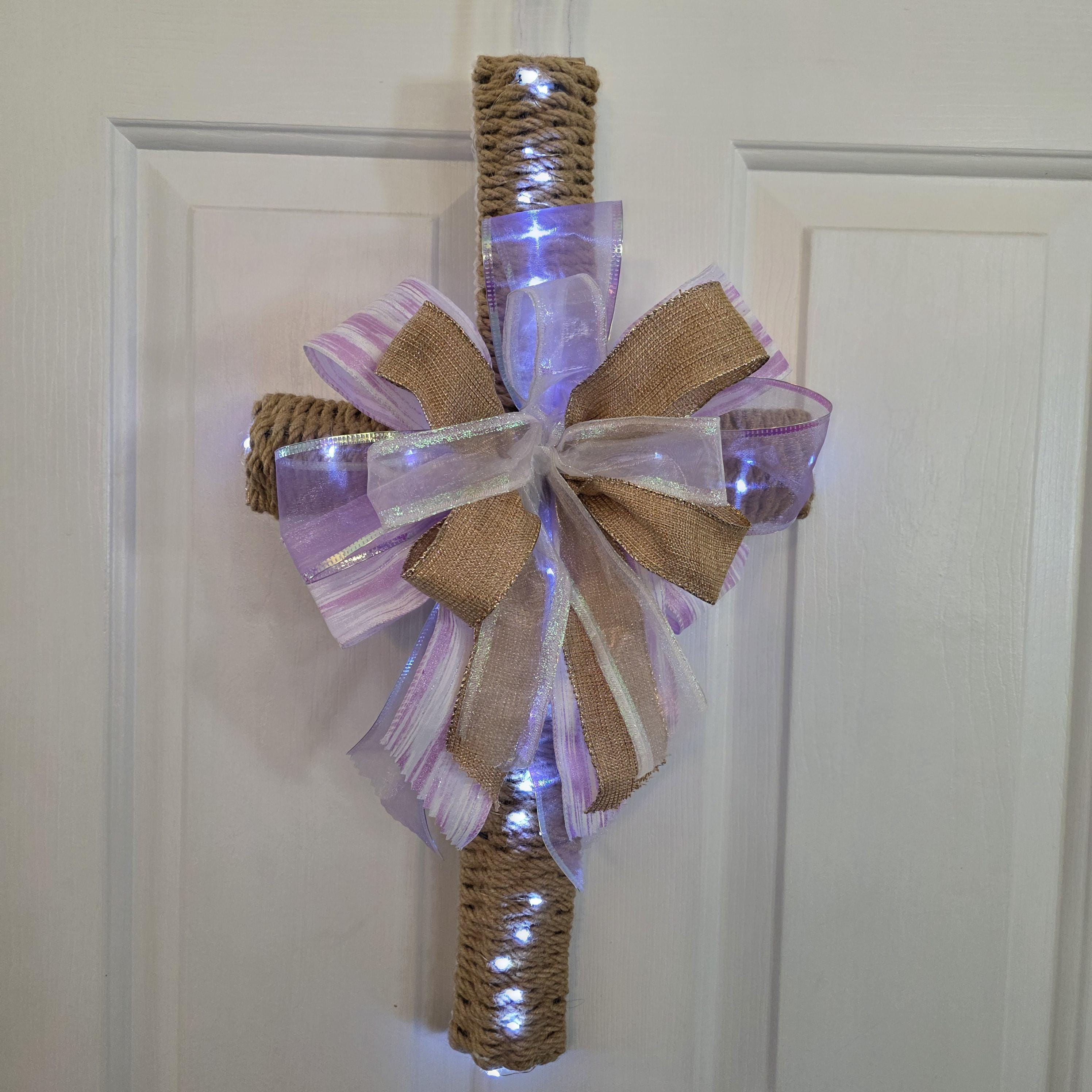 Rope Cross Door Hanger