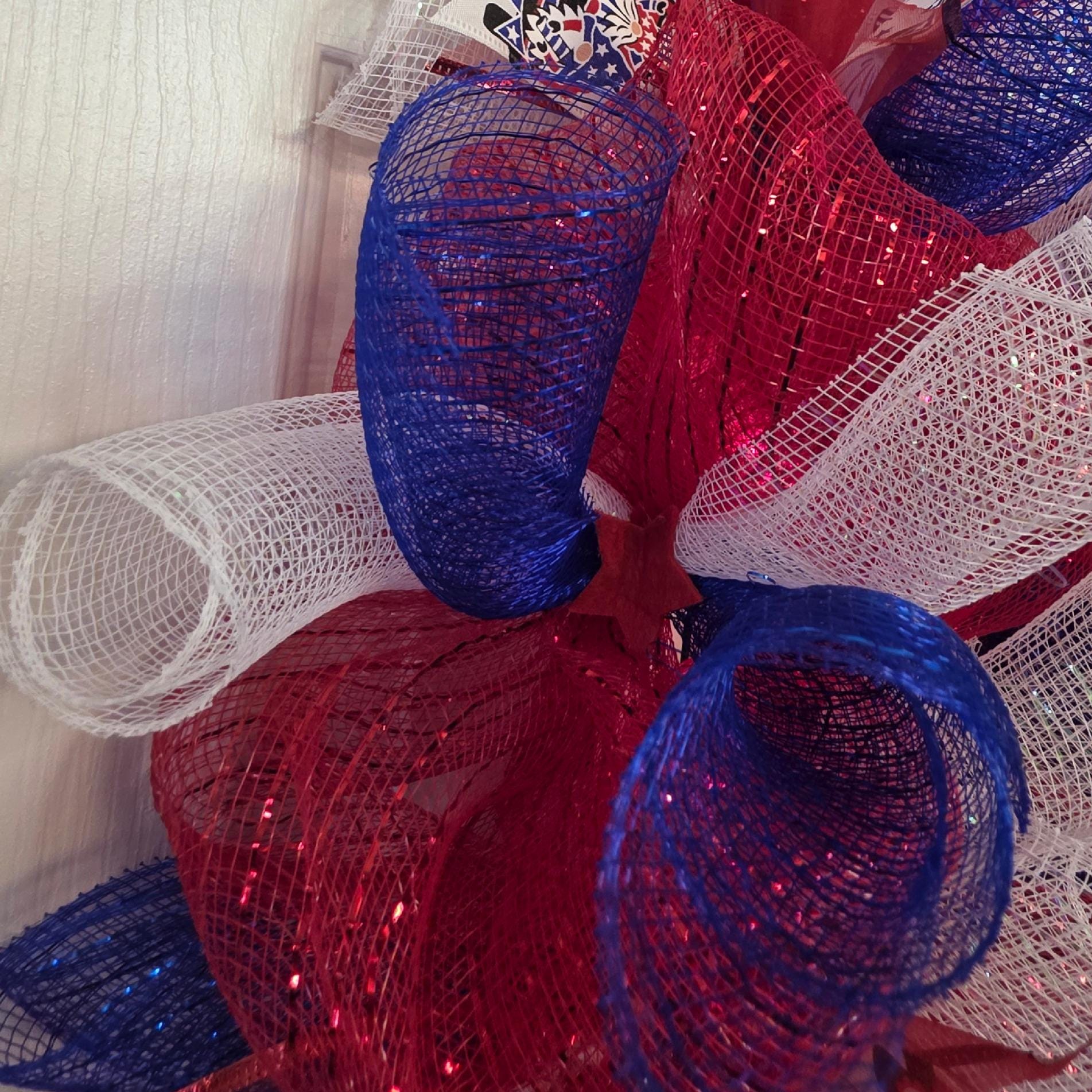 Patriotic Eagle Wreath