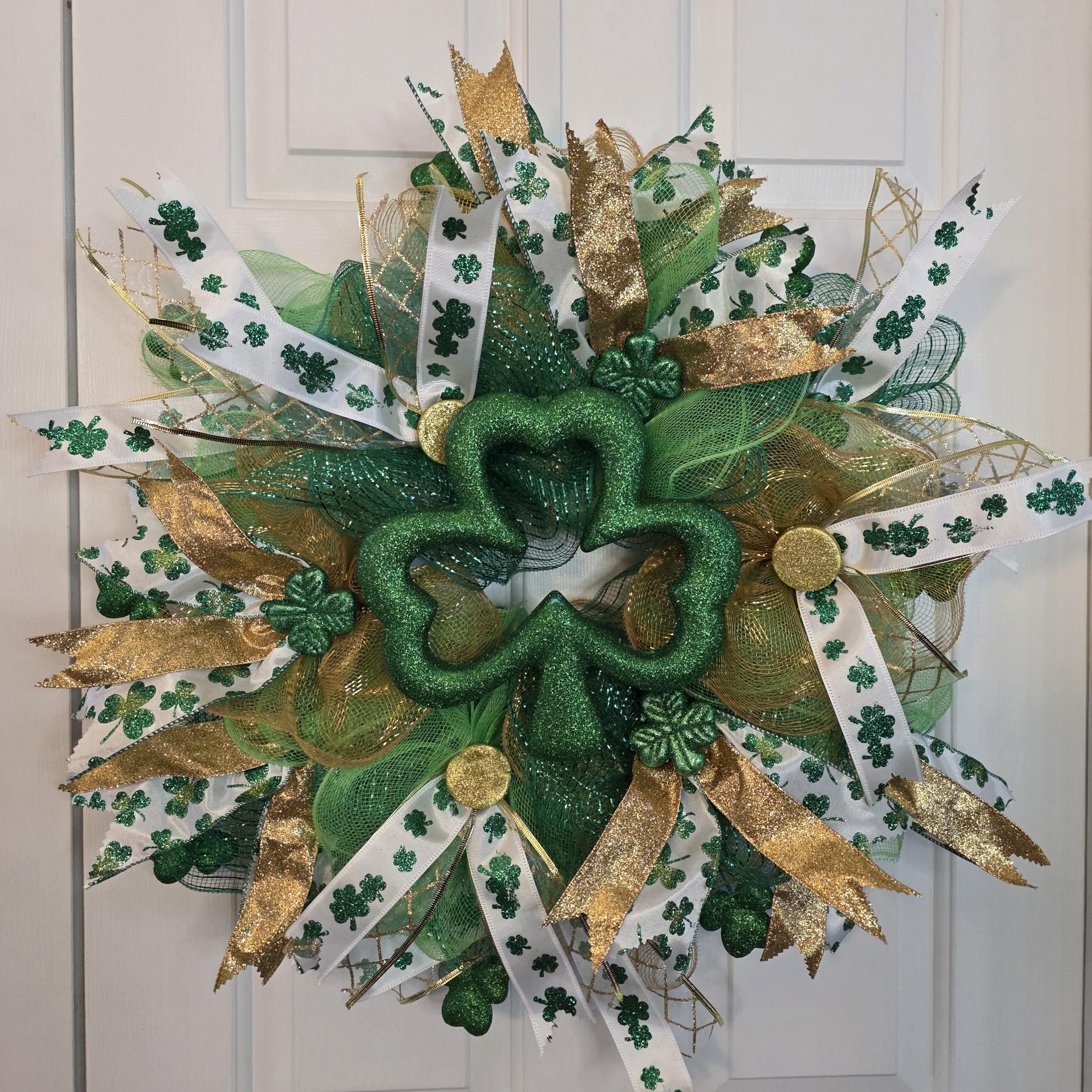 Shamrock Wreath