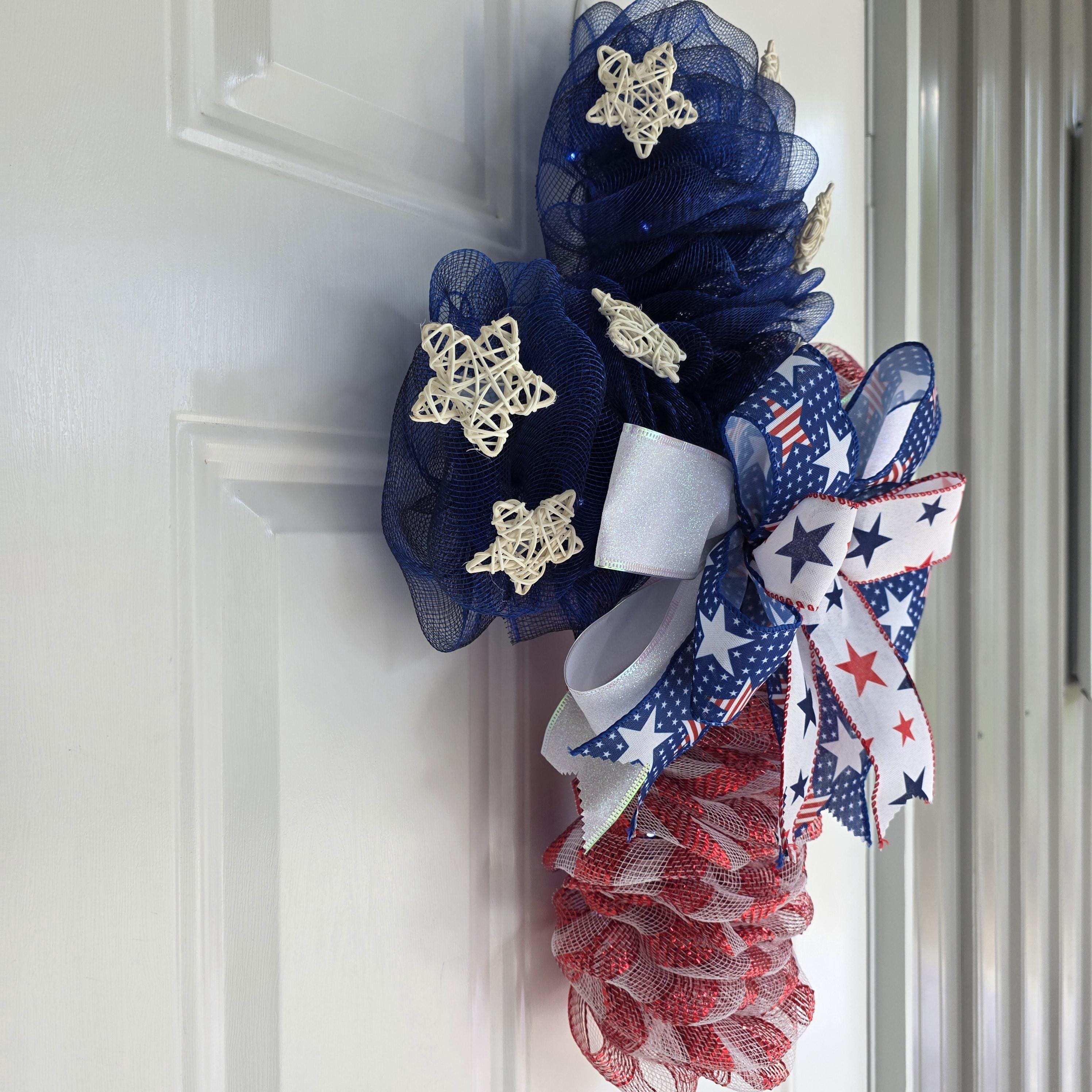 Americana Cross Wreath