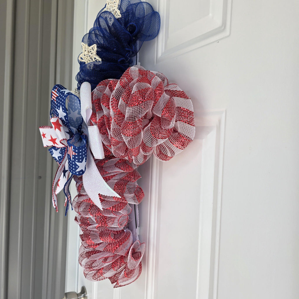 Americana Cross Wreath
