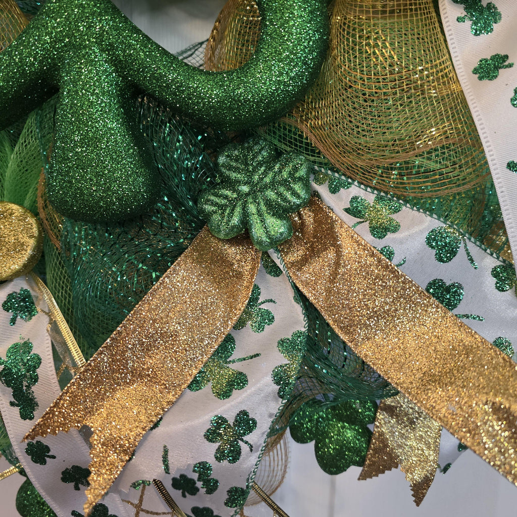 Shamrock Wreath