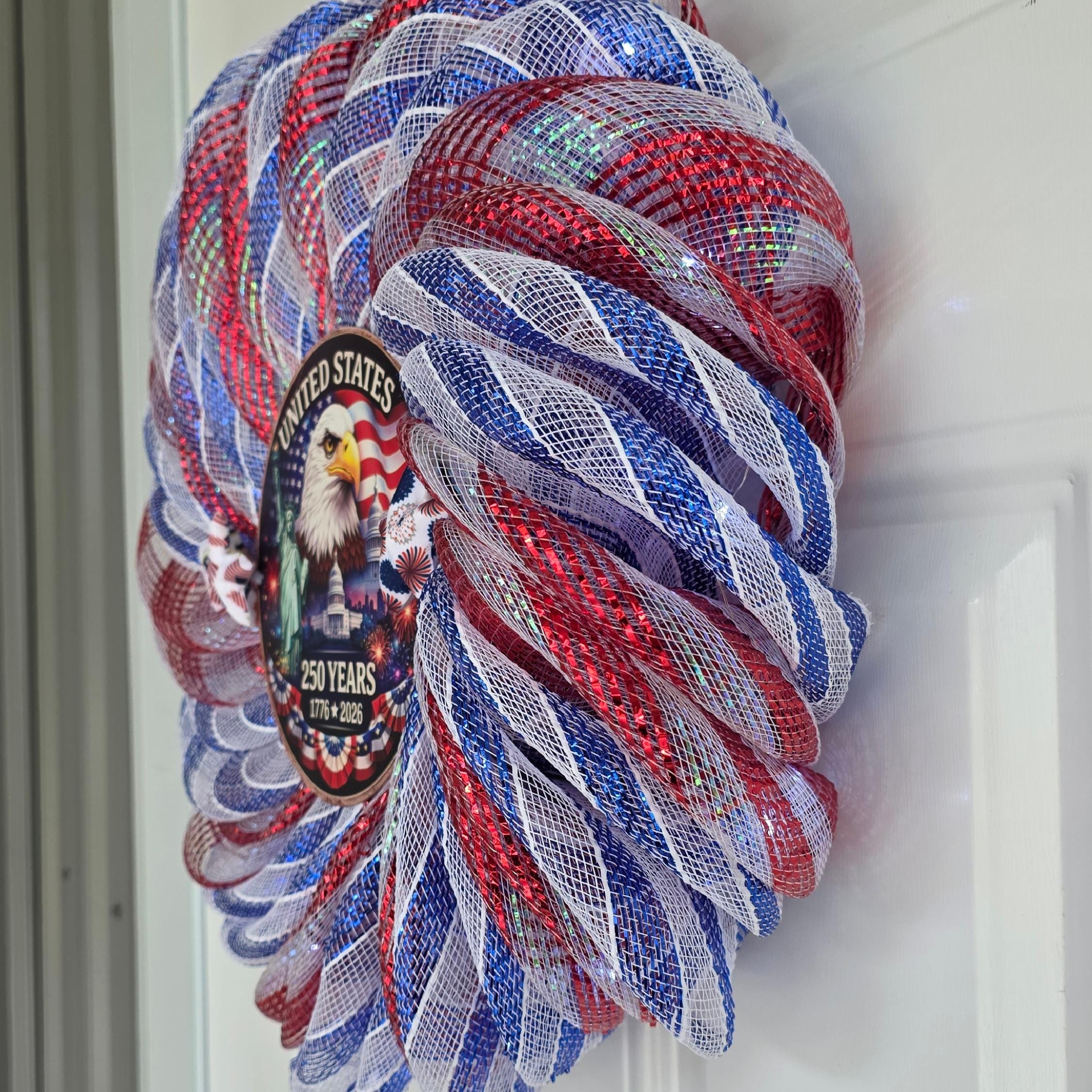 Americana Patriotic Wreath