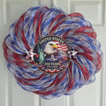 Americana Patriotic Wreath