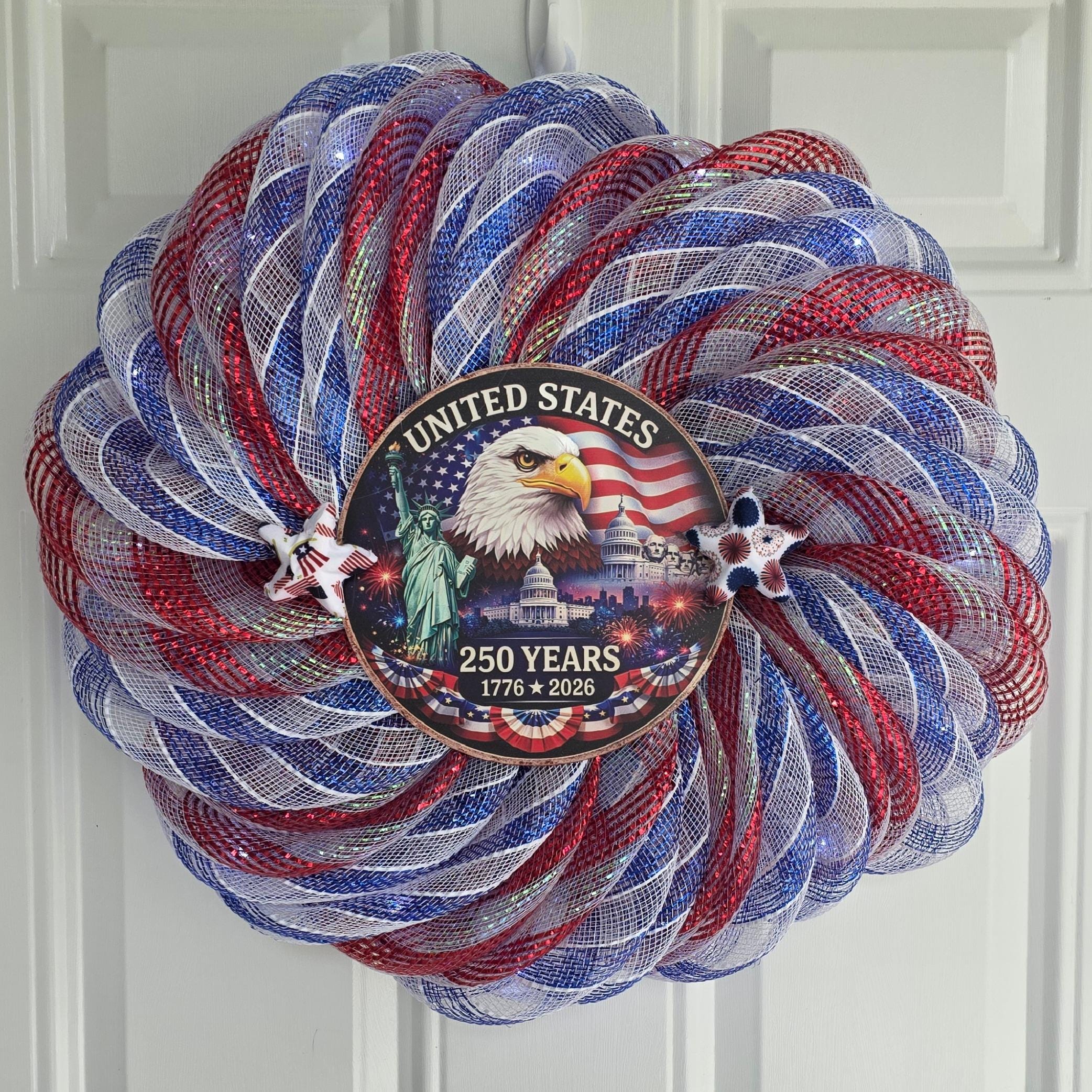Americana Patriotic Wreath