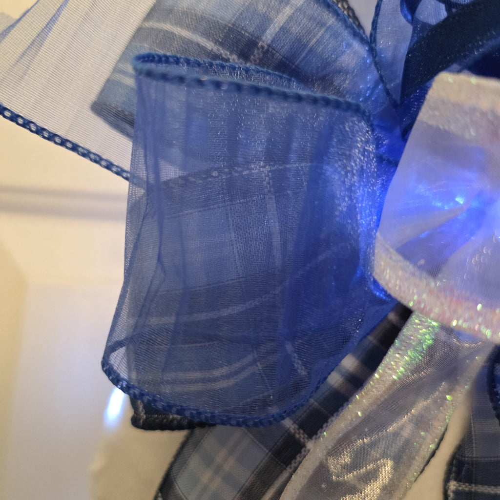Lighted Bunny Butt Door Hanger