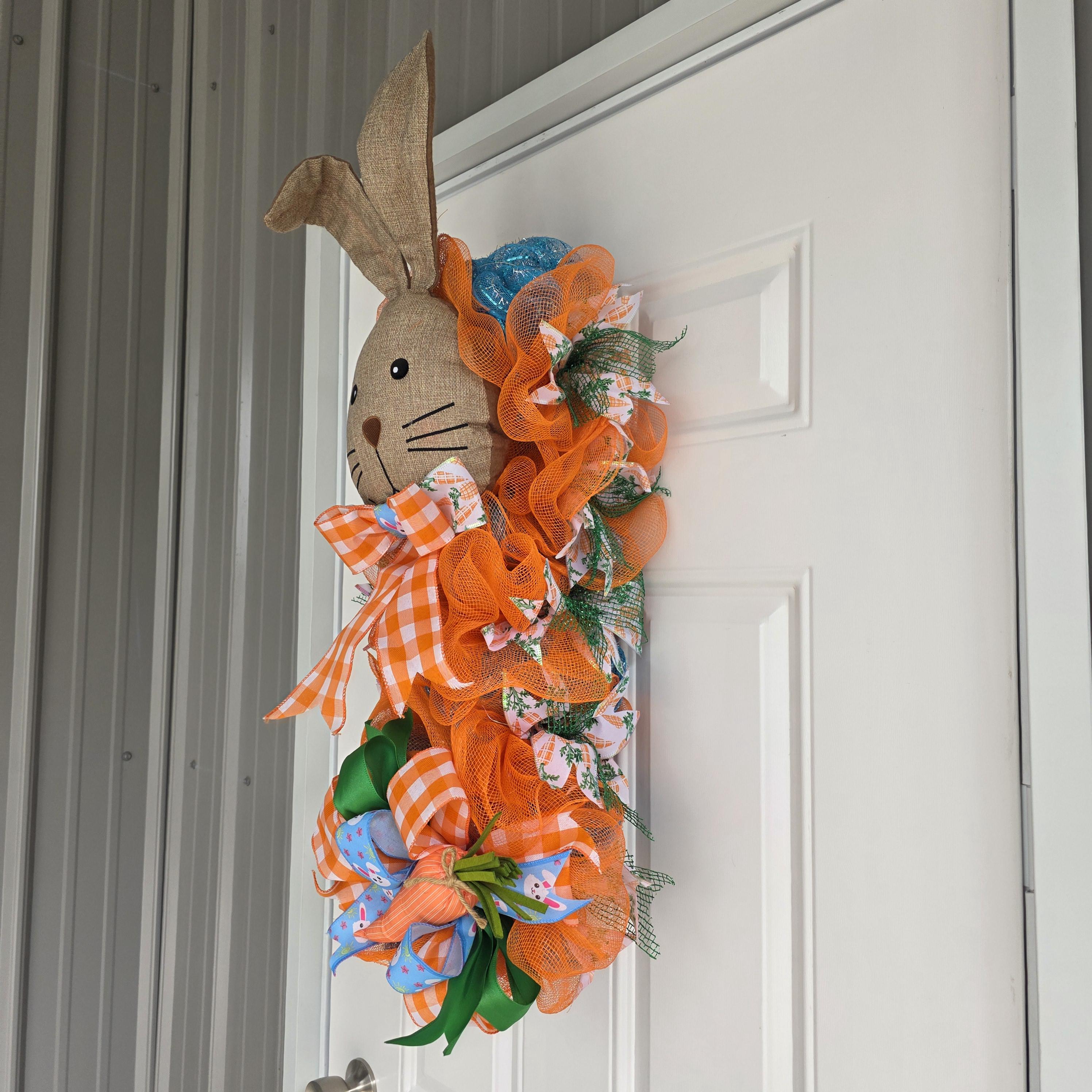 Easter Bunny Door Swag
