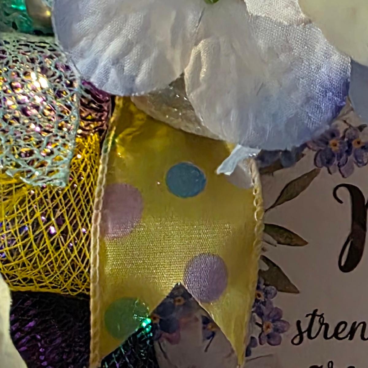 Mom Wreath Proverbs 31:25