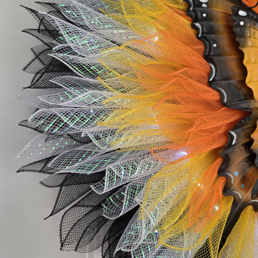 Monarch Butterfly Wreath