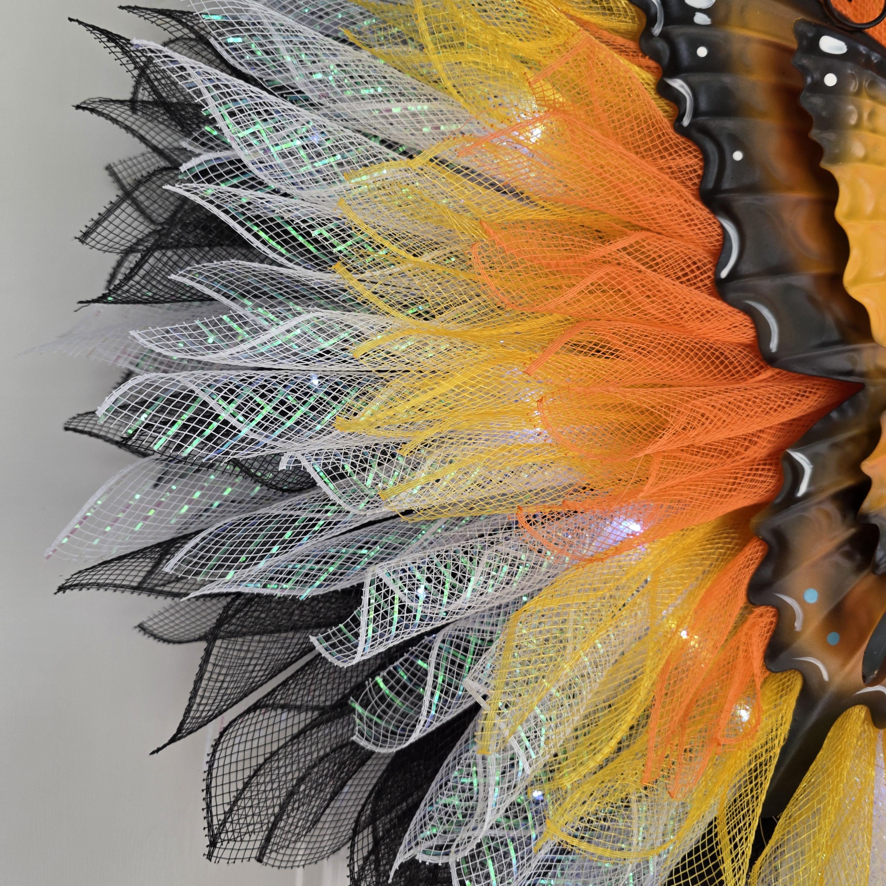 Monarch Butterfly Wreath