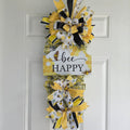 Bee Happy Door Swag
