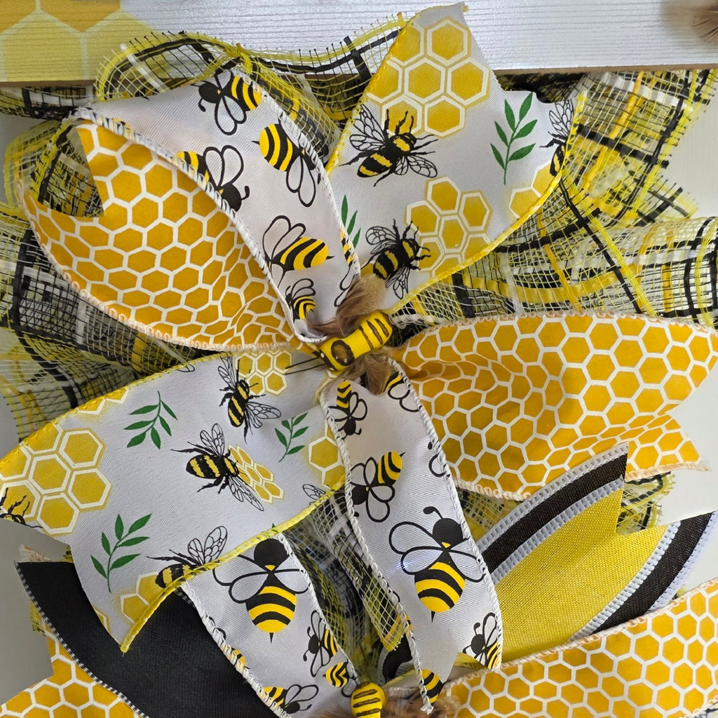Bee Happy Door Swag