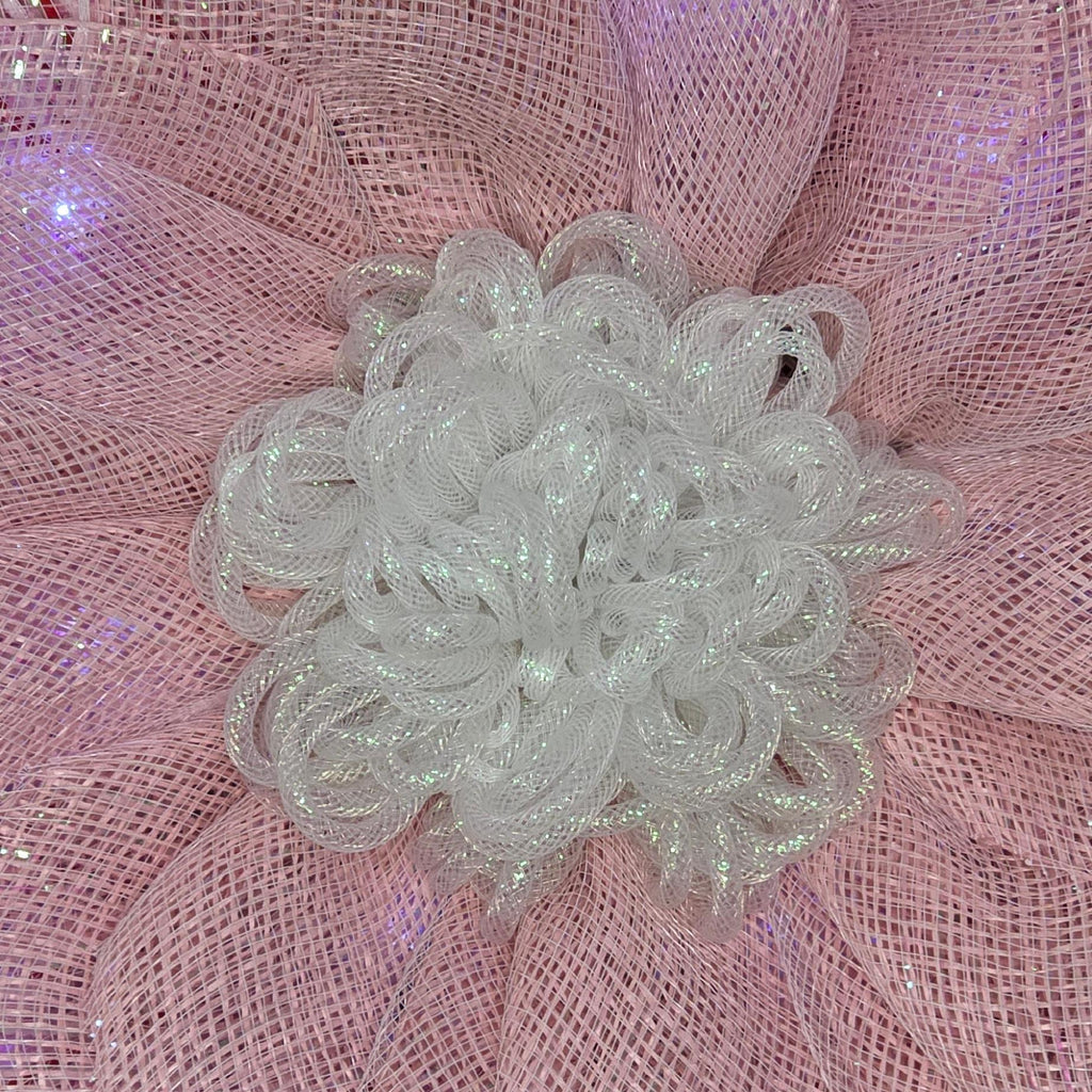 Pink Sunflower Wreath