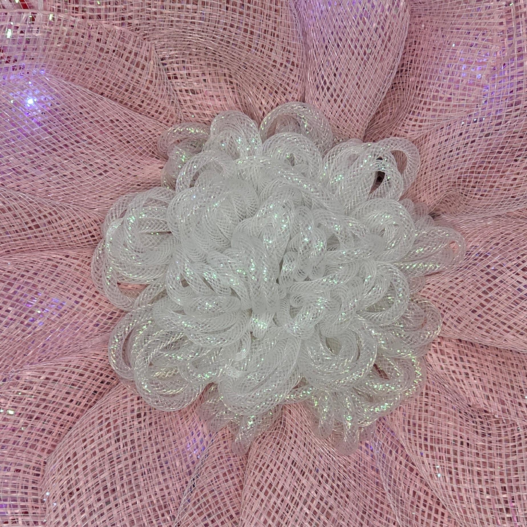 Pink Sunflower Wreath