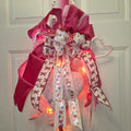 Double-Sided Valentine Door Swag