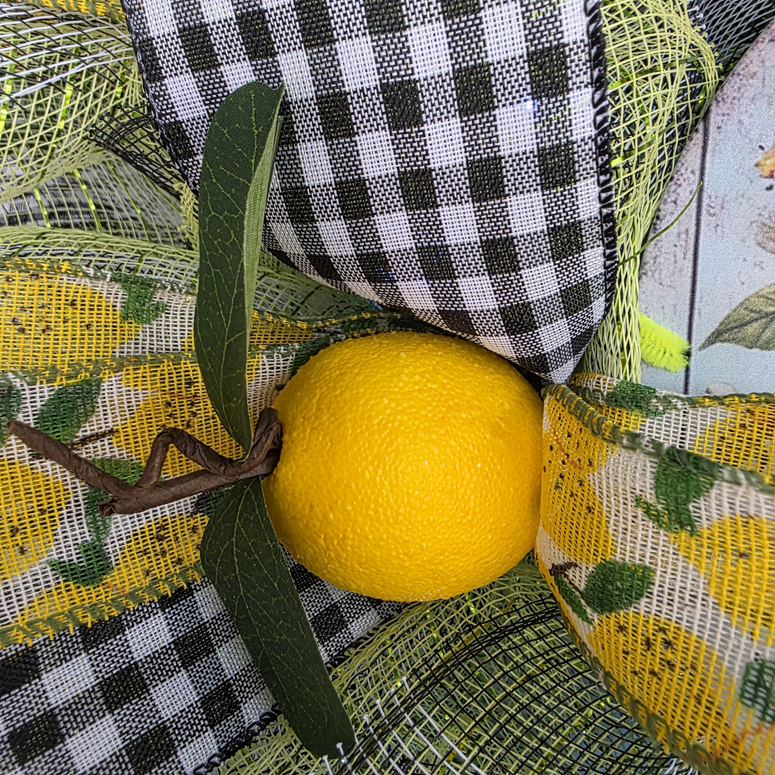 Lemon Wreath