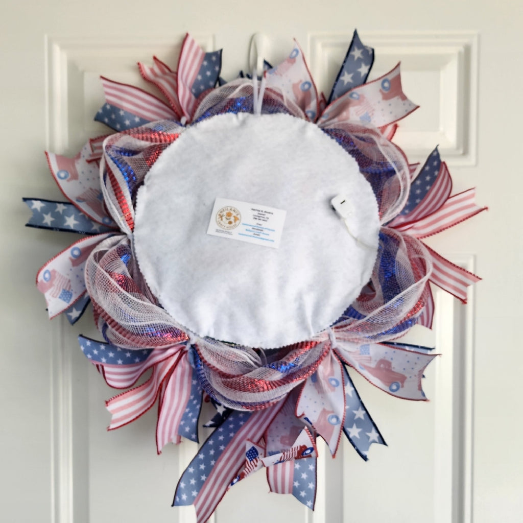 America 250 Years of Freedom Patriotic Wreath